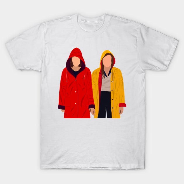 Stranger Things Eleven and Max T-Shirt by senaeksi